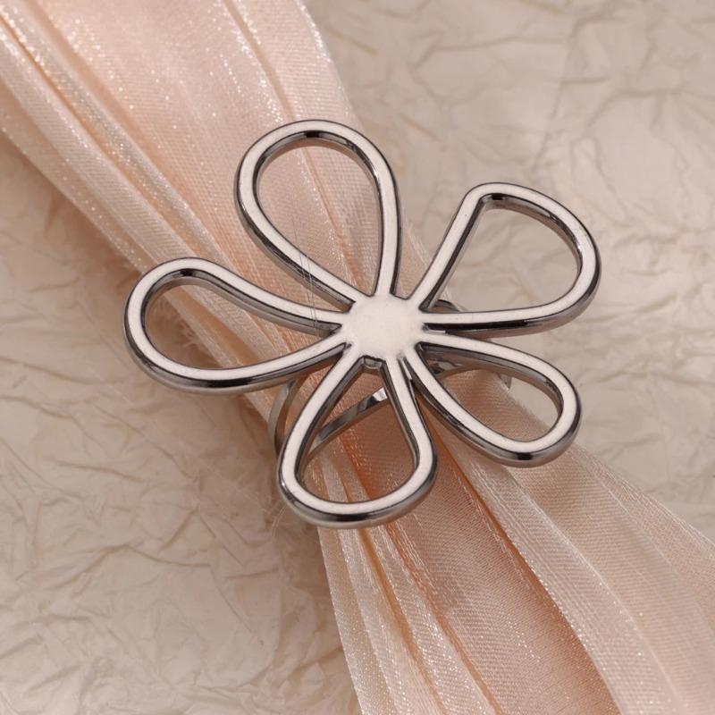 Exaggerated ring stainless steel butterfly flower opening ring ring women do not fade temperament versatile titanium steel