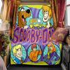 Halloween fantasy comedy adventure cartoon movie Scooby-Doo blanket soft home furnishing nap decoration four seasons warm Sherpa blanket U16