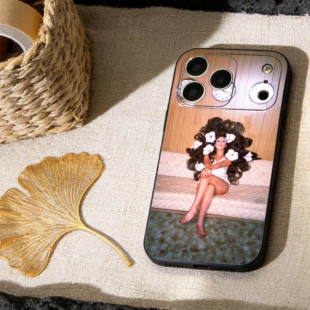 K-Kali U-Uchis Latin Pop Star Phone Case For iPhone 17, 16,15,14,13,12,11 X XR Plus,Others Soft Black Cover