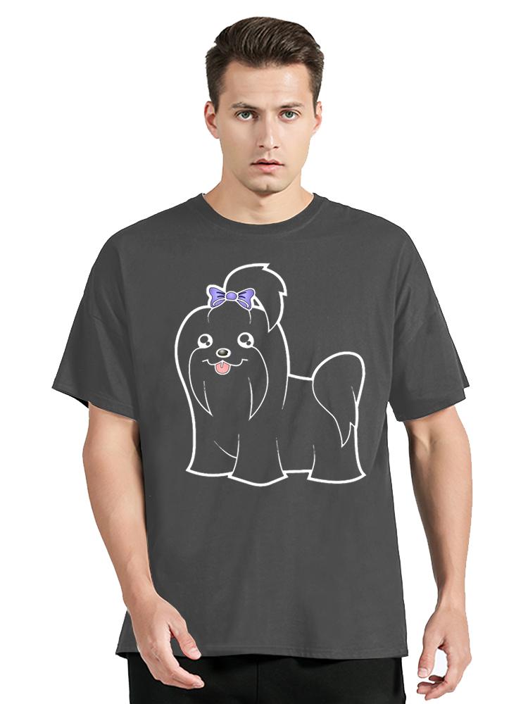 Maltese Print Graphic T Shirt Men Summer Cotton T-Shirt Femme Casual Short Sleeve Summer Top Dog Lover Birthday Gift Clothes
