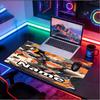 Mousepad Personalizado com Nome e Padrão Haikyu, Tapete de Mesa para Laptop PC, Tapete Decorativo de Mesa para Teclado de Casa Presente