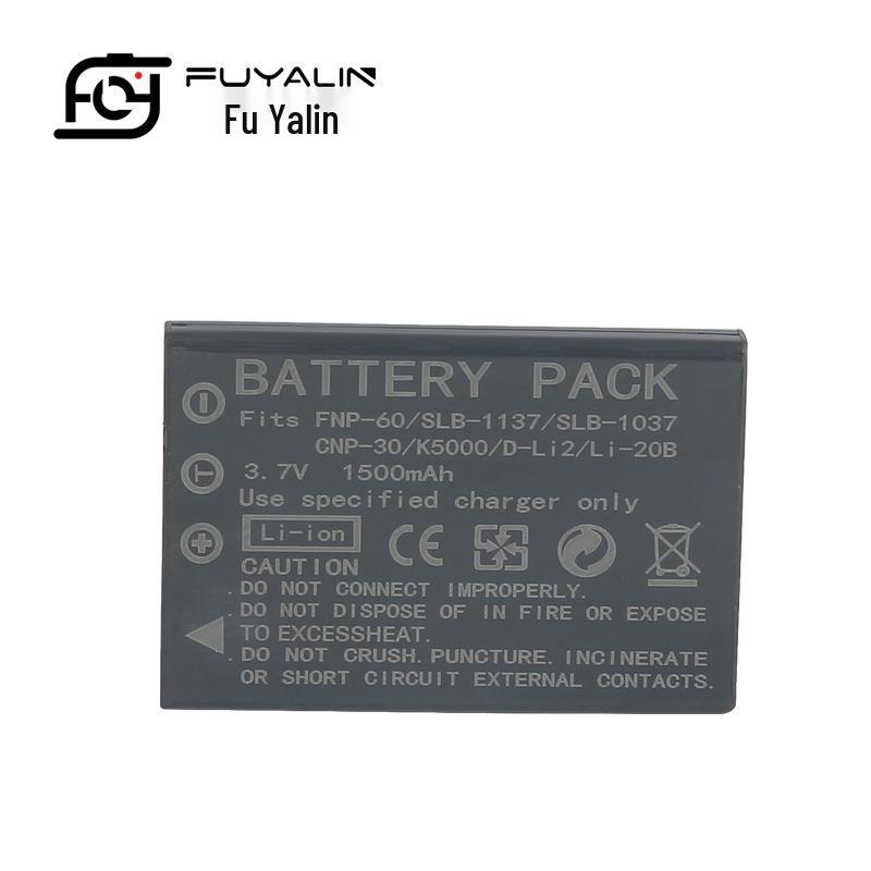 NP60 Battery Compatible with Fujifilm F401, F601, F50i, F410 Cameras and Samsung SLB-1137