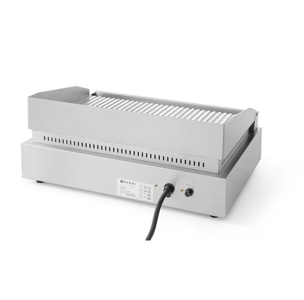 Electric Grill Hendi Blue Line Ribbed 51x32cm (203170)