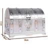 1Pc Retro Treasure Box With Lock Toys For Party Favors Props Decoration Pirate