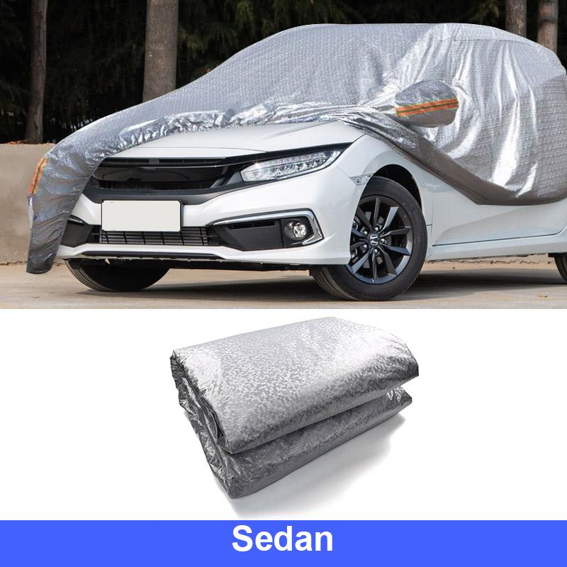 Full Car Cover Rain Sun Snow Waterproof Guard Outdoor Protection Parts Dustproof Accessories Part For Honda Civic 10th -2016