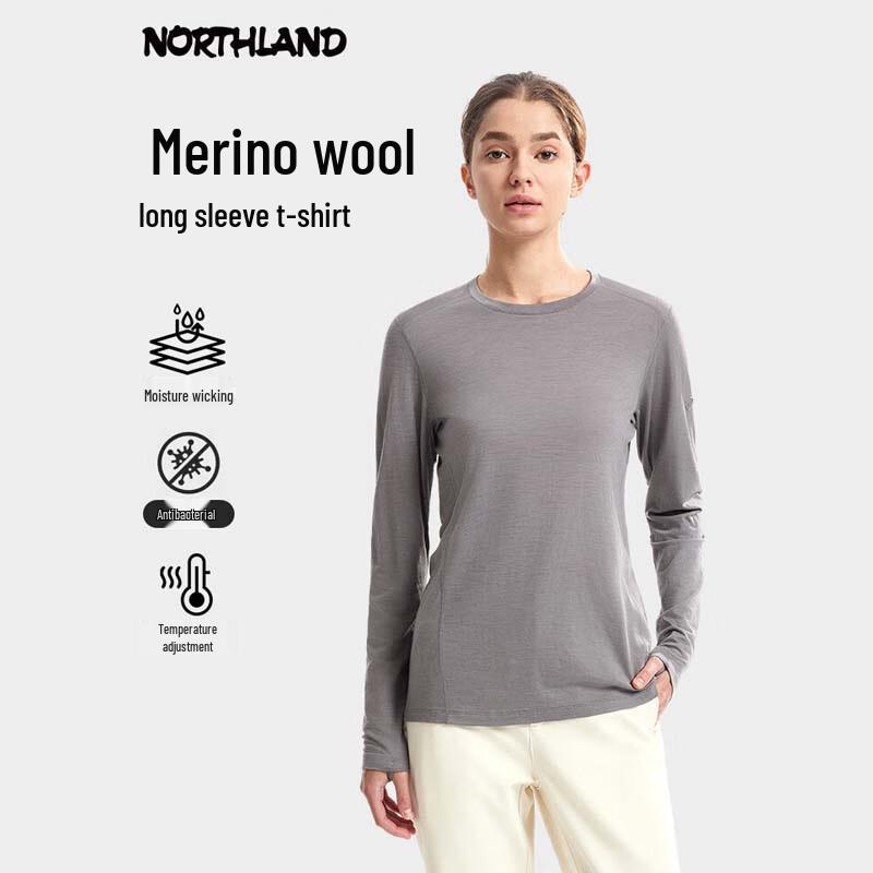 

Naturehike Women s Merino Wool Long Sleeve T-Shirt 170/88A