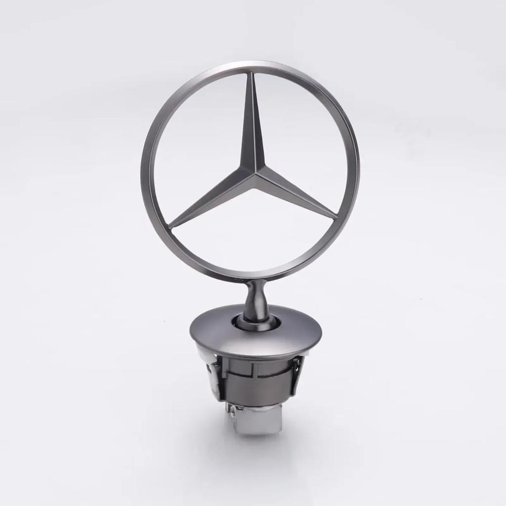 Autoaufkleber C200 E300 Heiß 2026 Für Benz 1 Stück Mercedes Benz Auto Motorhauben Logo Emblem Zinklegierung Abzeichen Für W204 W220 C180 C200