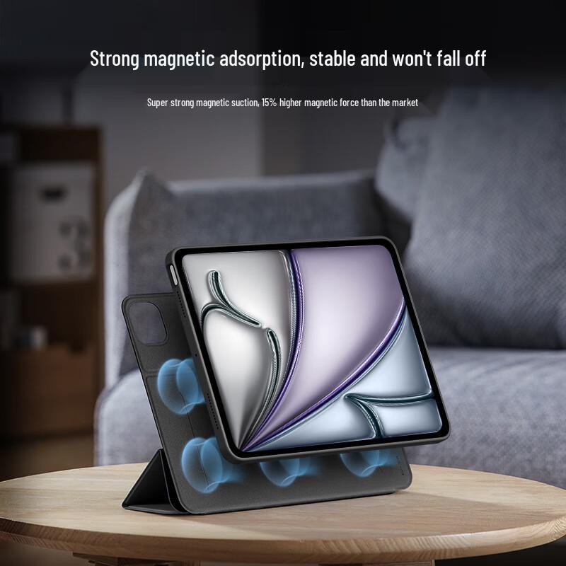 ESR Magnetic Folio and Detachable Cases for iPad - 1 Piece