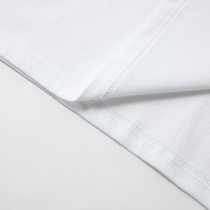 LIMENG Unisex Solid Cotton Round Neck T-Shirt