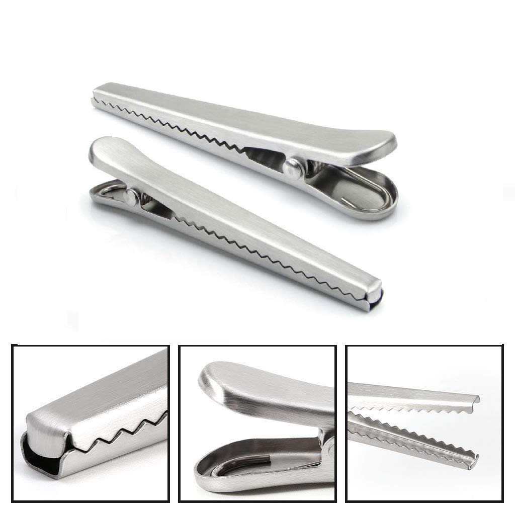 Flammi Bag Nerezová ocel Kuchyňská kuchyňská taška Pro silné uchování potravin Vzduchotěsná Vlhkost Čerstvost Bojin Clip, Clip, Příslušenství, Uchování, Clip,