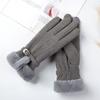Womens Winter Warm Fleece Lined Touchscreen Gloves Windproof Water Resistant Outdoor Driving Cycling