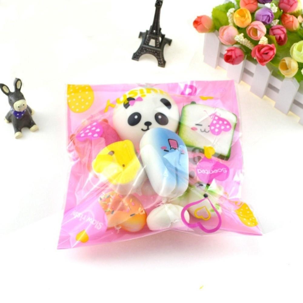 Soft Pinch Le Randomly Pretend Play Food Toy New Antistress Squishy Toys