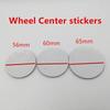 SBNI3 3D 56mm 60mm 65mm Black For Skoda Car Wheel Hub Center Cap Emblem Badge Covers Sticker Decals Styling Accessories