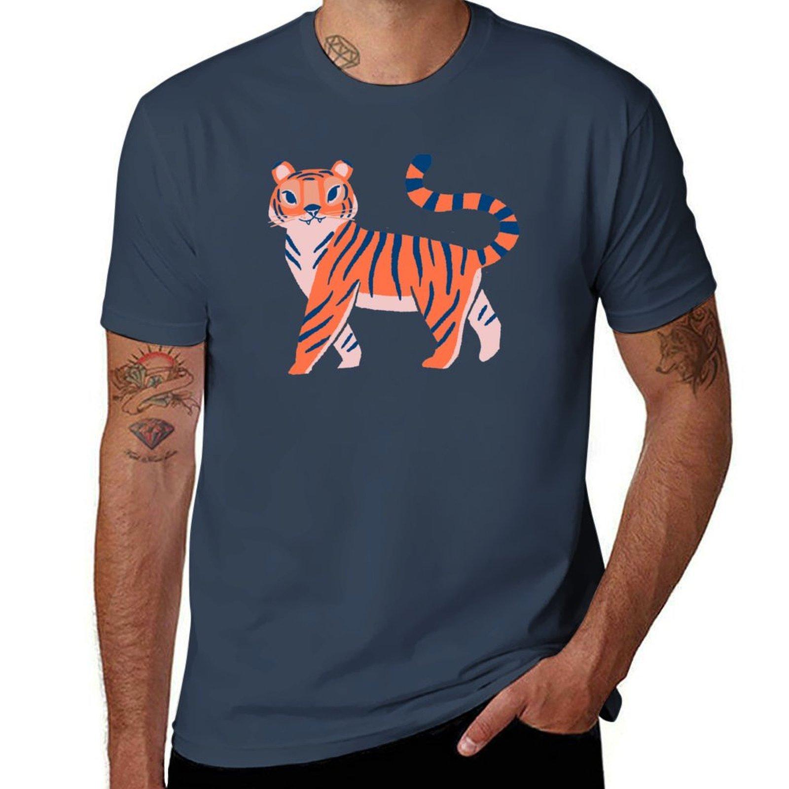 Little Tiger Tshirt Long Lasting Casual Tshirt S