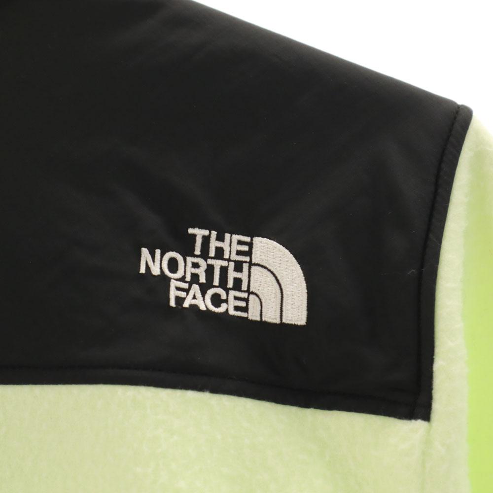 The North Face NLW22304 Mountain Micro Fleece Jacket S Green System Women Used
