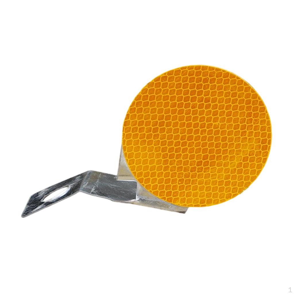 Zufahrtsmarkierung Frontreflektor Einfache Installation 10cm Pflasterschild Straße für Parkplatz