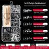 Compact Multi-Tool: Flathead, Phillips, and Hex Screwdriver for Glasses, Remotes, and Watches