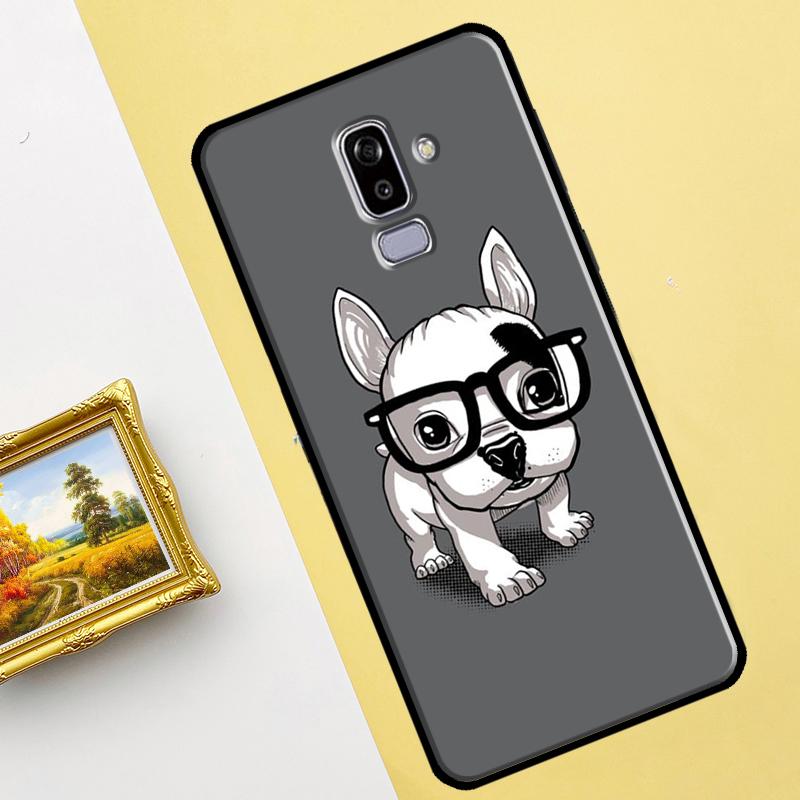 Süße Französische Bulldogge Hülle Für Samsung Galaxy J3 J5 J7 2017 J1 A3 A5 2016 A7 A9 J8 J6 J4 A6 A8 Plus 2018 Funda