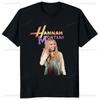 Vintage Hannah Montana Miley Cyrus T-shirt Summer Trend Harajuku Short Sleeved Unisex Shirt Gra