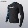 Herren UV-Schutz Rash Guard Set Langarm Schnelltrocknend Badeanzug Surfen Schnorcheln Tauchen Schwimmen