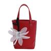 Solid Color Water Bucket Bag With Soft Pu Leather And Inner Phone Pocket For Summer Fashion