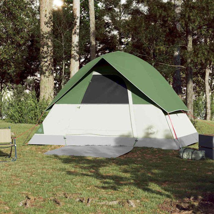 VidaXL Tente de camping à dôme 3 personne vert imperméable, tente, abri de camping, abri de jardin, tente de jardin, abri 94695