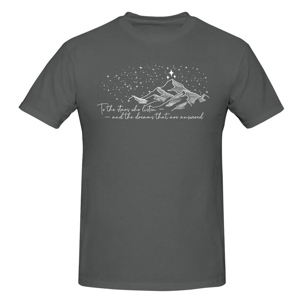 Lustiges ACOTAR To The Stars Zitat Unisex Bedrucktes T-Shirt Unisex T-Shirt Kawaii