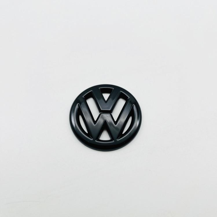 

For VOLKSWAGEN 1PC Steering Wheel Emblem Sticker for Volkswagen Models: Tiguan, Tharu, Tayron, Teramont, T-Roc, Santana, etc. (M