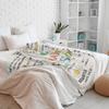 Cross-border Flannel Blankets Wish Post-operative Recovery Gifts Digital Printed Blankets Wholesale by Foreign Trade Manufacturers