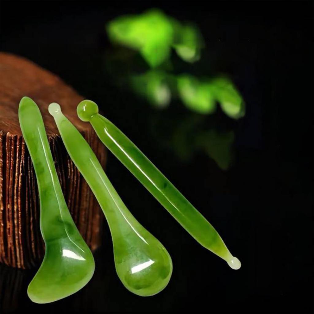 Scraping Tool Set Resin Scraper Small Shave Facial Skin Lifting Pulling Bar Massage Combs