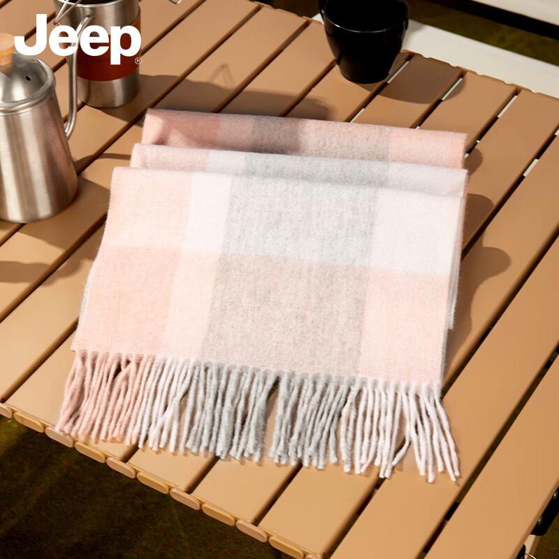JEEP Women's Pure Wool Autumn Winter Shawl