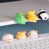 TV Screens Computer Monitor Decoration Panda Pig Center Console Figurines  Office Desktop