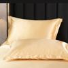 Luxury Natural Mulberry Silk Bed Sheet Set or Only A Bedsheet High-end Stain Queen Ruffles Bed Sheet and Pillowcase Bed Linens