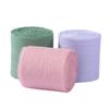 4CMx5M Handgefertigtes Satin-Chiffon-Seidenband mit ausgefransten Kanten zum Verpacken von Hochzeitseinladungen, für Sträuße, Dekorationen für Geburtstagsfeiern, Geschenke