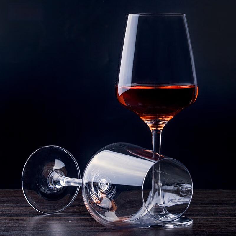 Elegant Crystal Red Wine Glasses