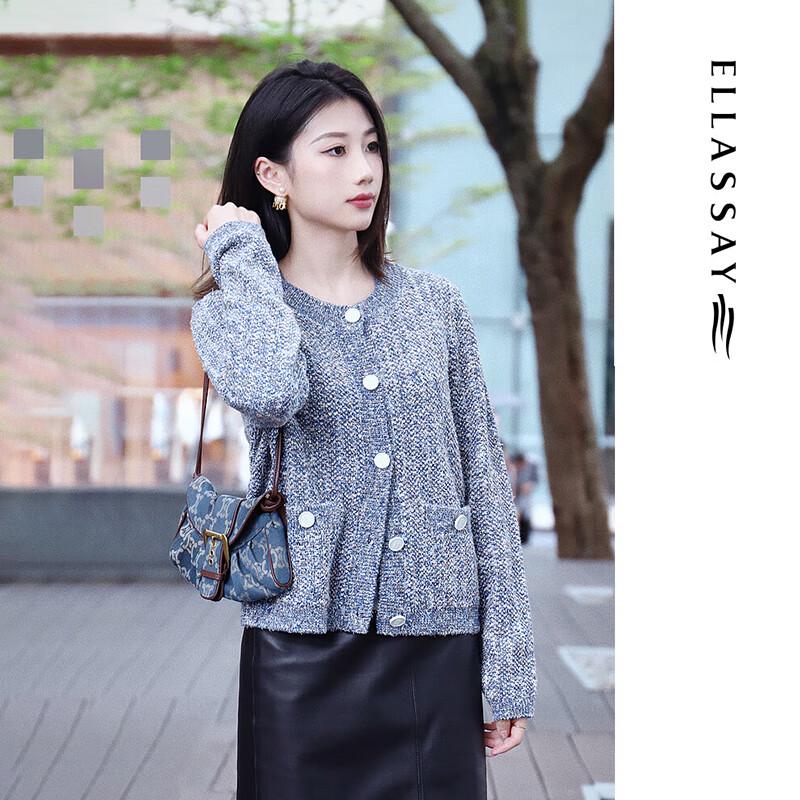 ELLASSAY Women's Chic Soft Knit Long Sleeve Sweater