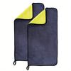 High-density Car Wash Towel, Coral Fleece Double-sided Thickened Car Towel, Absorbent Glass Cleaning Towel, Multi-functional Towel