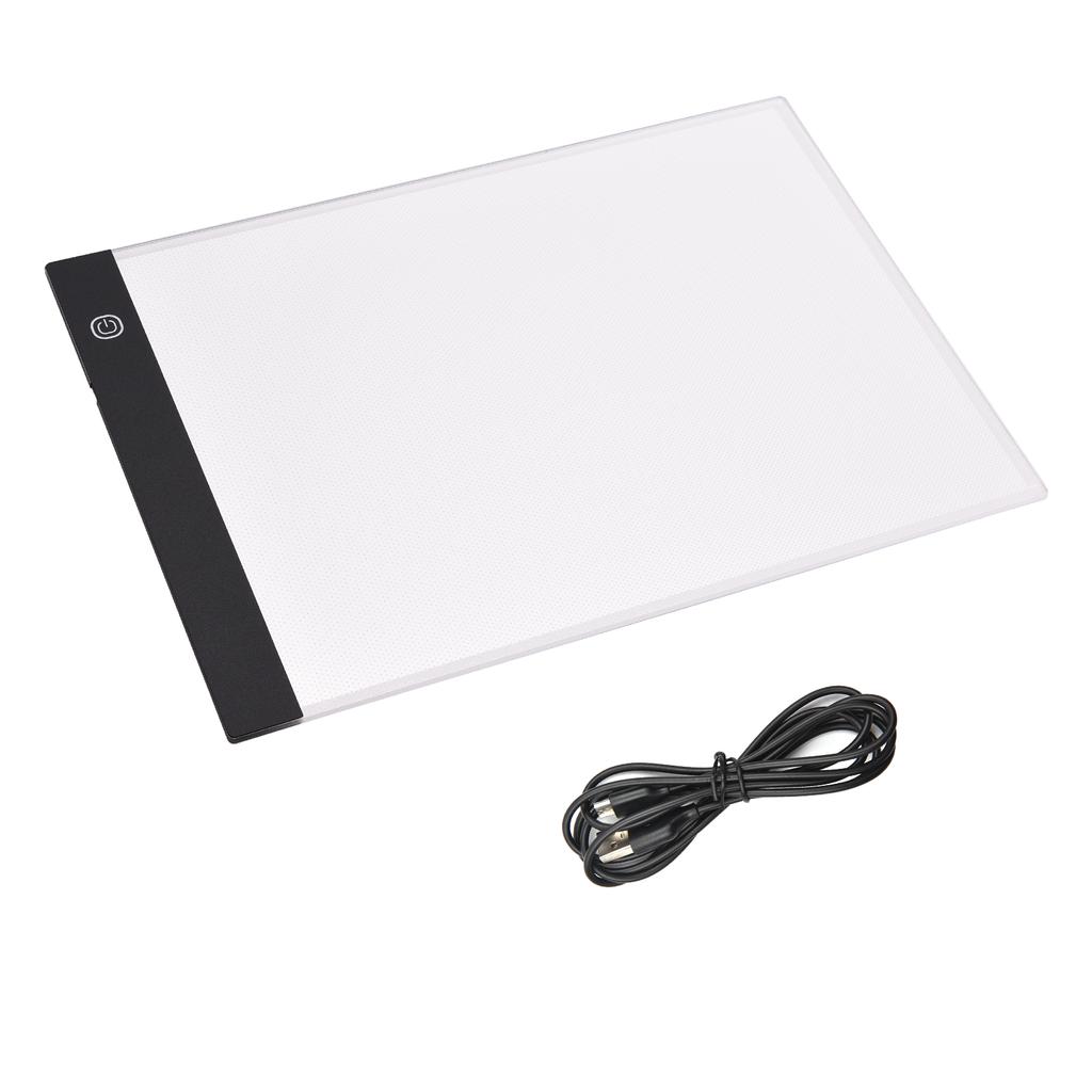 LED Light Pad   3mm  -Thin Drawing Board Copyboard Stepless Dimming USB Powered for Artist Animation Designing Sketching Calligraphy