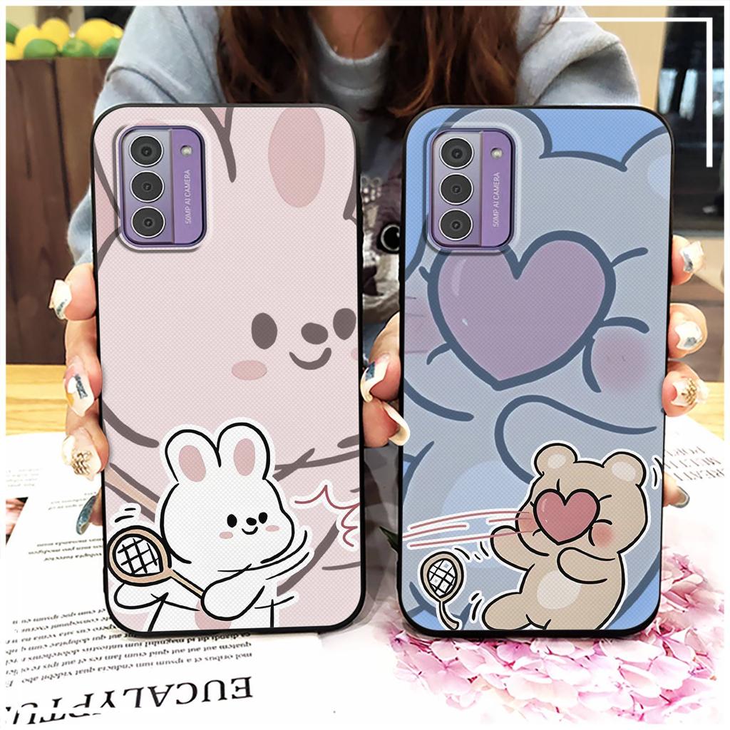 Soft Case Full Wrap Phone Case For Nokia G42 5G TPU Graffiti Anti-dust Cartoon Silicone Shockproof Durable Back Cover