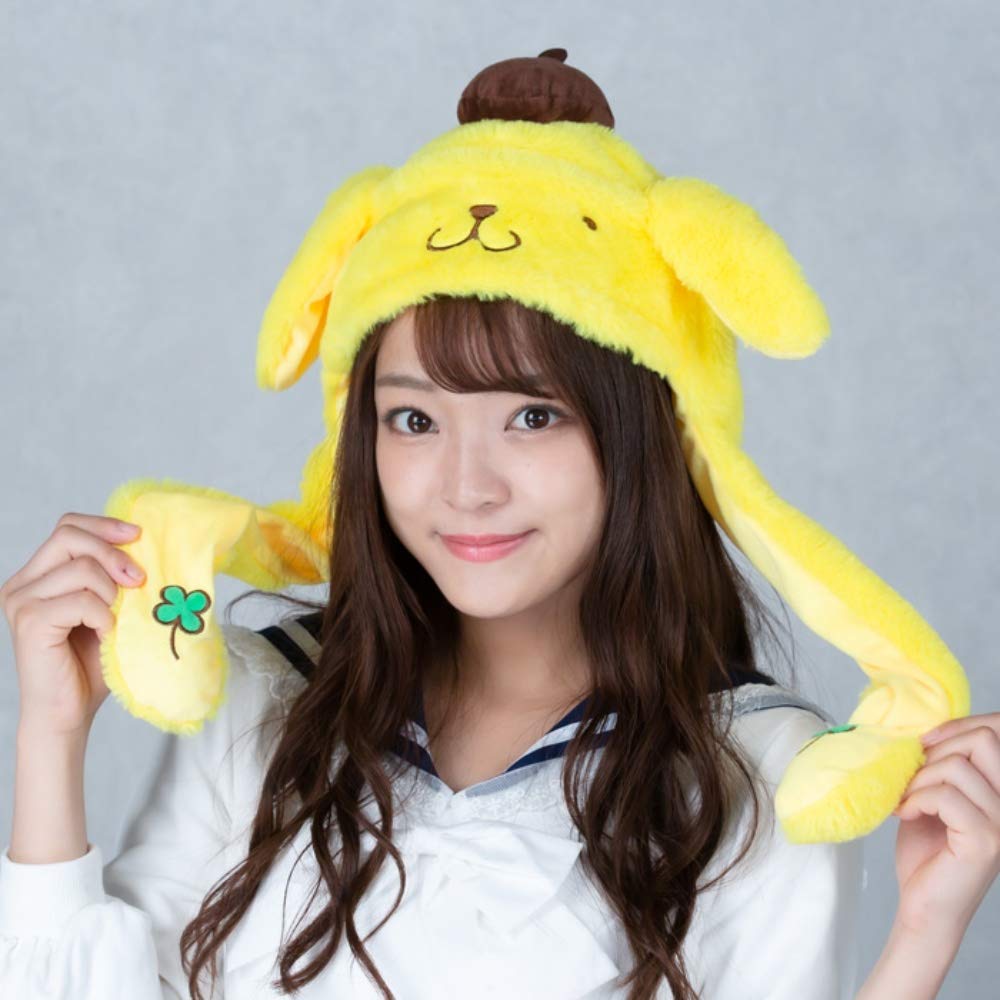 

Pompompurin Pico Piko Hat Шапка с подвижными ушами Уши Pico [Sanrio Official]