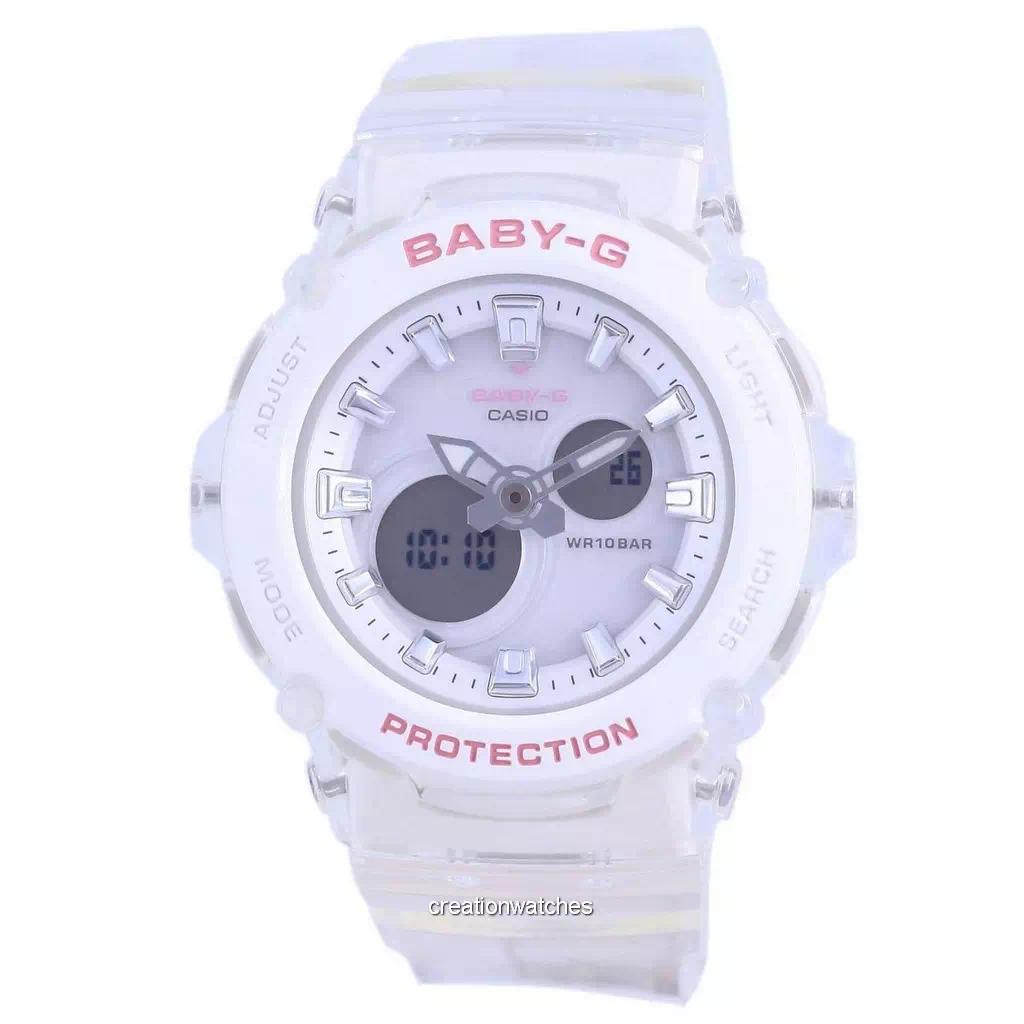 

Женские аналоговые цифровые часы Casio Baby-G BGA-270S-7A BGA270S-7 100M