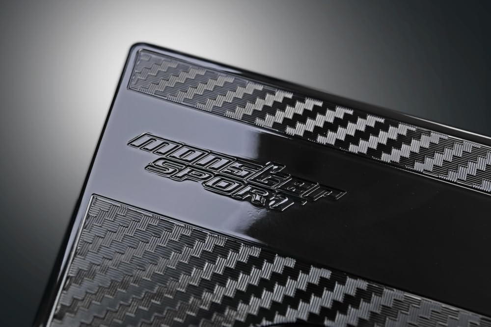 MONSTER SPORT Seat Belt Protectors for Toyota Alto Works Set of Scratch Interior Made In [HA36S], 4, Prevention, Protection, Japan, Black,