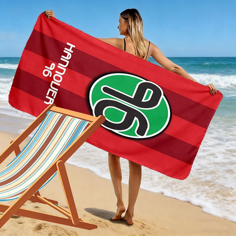 Hannover Heroes Print Beach Towel, Large Soft Quick Dry Towel for Beach Camping Swimming