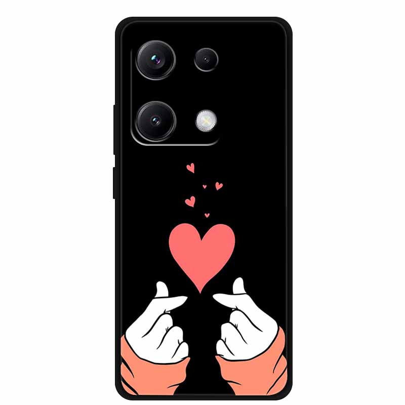 For Redmi Note 14S Case Luxury TPU Soft Silicone Back Cover Phone Cases for Xiaomi Redmi Note14S Protector Lovely Bumper Coque