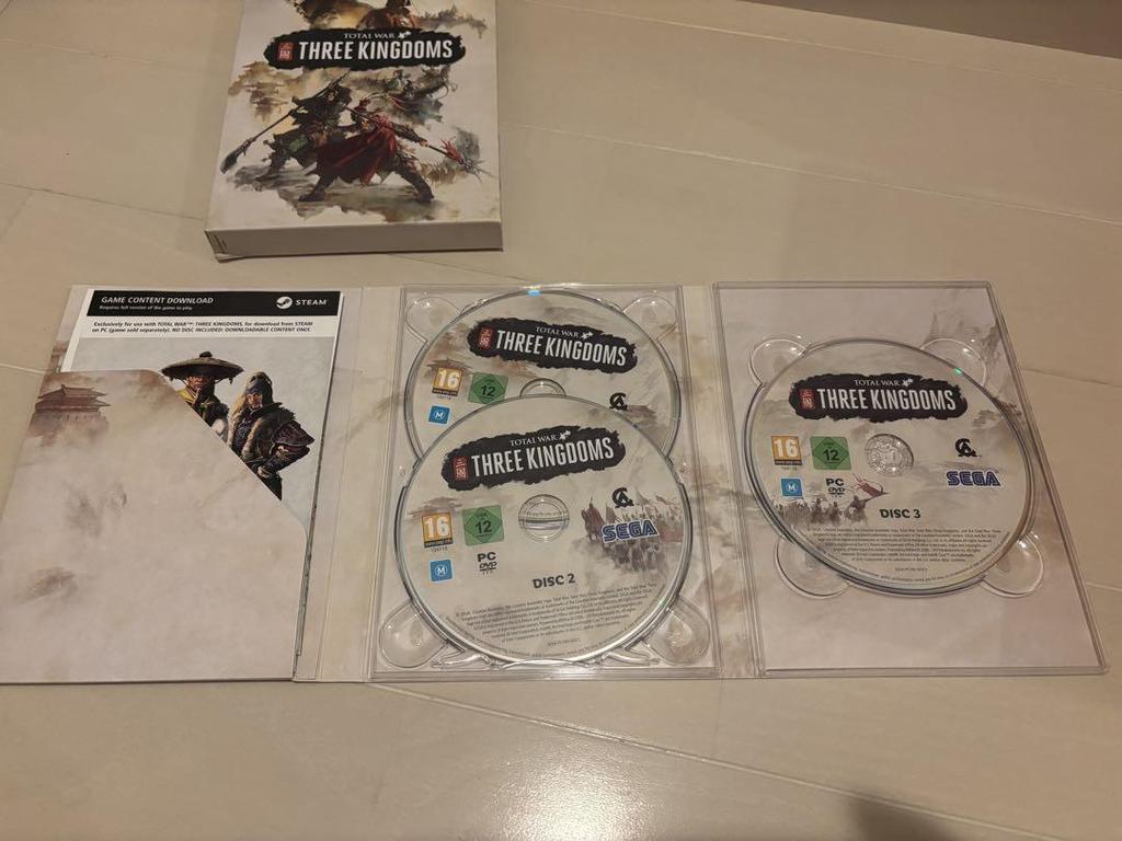 [USED] Total War THREE KINGDOMS Collector's Edition