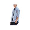 Timberland Oxford Slim Fit Outdoor Casual Long Sleeve Shirt Men Shirts Sky-Blue White A1UQ9-G33