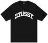 Футболка Stussy Block Sport с пигментной окраской 'Черный Размер M Унисекс
