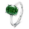 925 Sterling Silber Verstellbarer Ring für Damen mit AAA Zirkonia Steinen Modischer Eleganter Schmuck