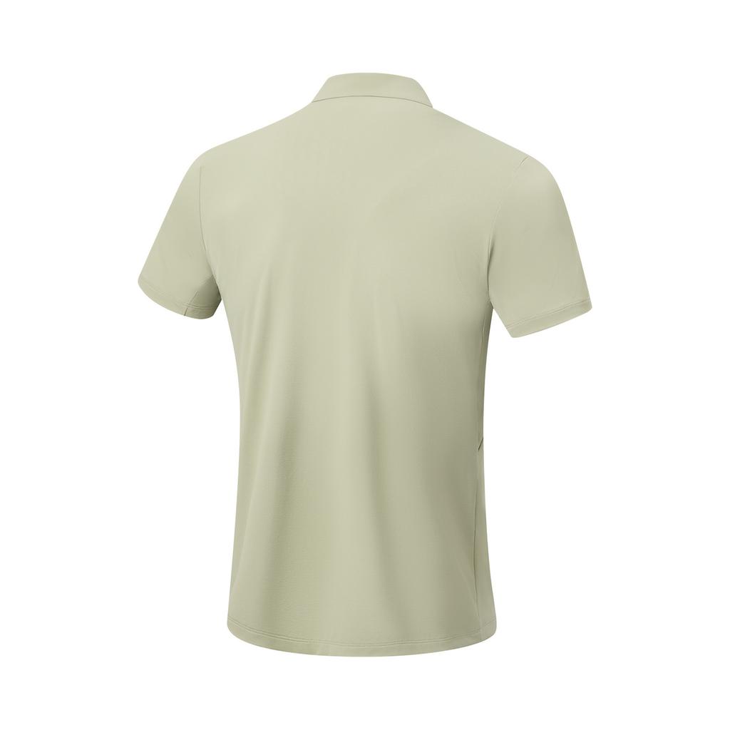 Men's Shirt Li-Ning Li Ning Gold Logo | Polo Shirt Men's Celadon