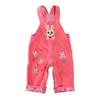 Children's Cartoon Five Bears & Rabbits Denim Overalls for Spring/Autumn